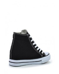 Женские черные кеды от Sometime