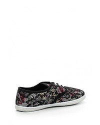 Женские черные кеды от Stephan