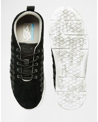 Мужские черные кеды от Vans