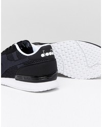 Мужские черные кеды от Diadora