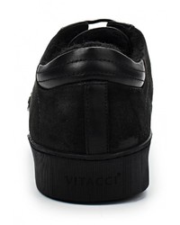 Мужские черные кеды от Vitacci