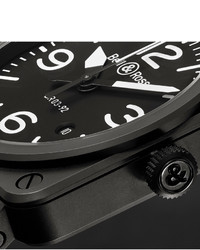 Мужские черные керамические часы от Bell & Ross