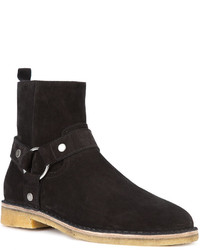 Мужские черные классические ботинки от Saint Laurent