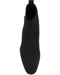 Мужские черные классические ботинки от Saint Laurent