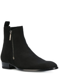 Мужские черные классические ботинки от Saint Laurent