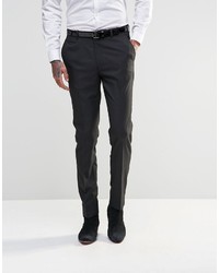 Мужские черные классические брюки от Asos