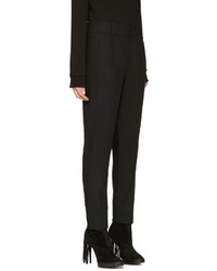 Женские черные классические брюки от Anthony Vaccarello