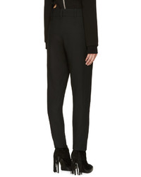 Женские черные классические брюки от Anthony Vaccarello