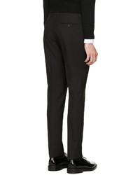 Мужские черные классические брюки от Saint Laurent