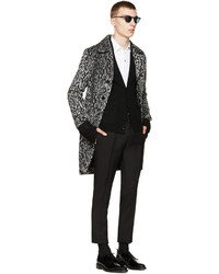 Мужские черные классические брюки от Saint Laurent