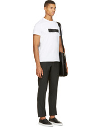 Мужские черные классические брюки от Neil Barrett