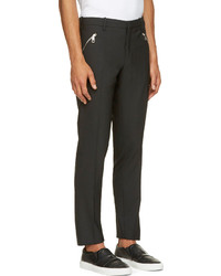 Мужские черные классические брюки от Neil Barrett