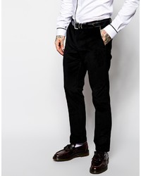 Мужские черные классические брюки от Hype