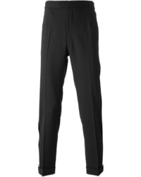 Мужские черные классические брюки от Les Hommes