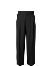 Мужские черные классические брюки от Loewe