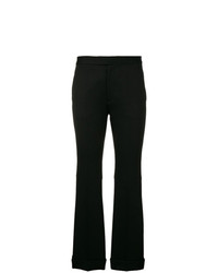 Женские черные классические брюки от Maison Margiela
