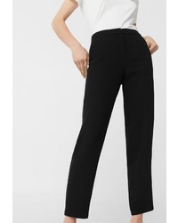 Женские черные классические брюки от Mango