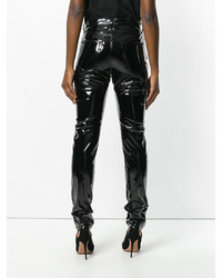 Женские черные классические брюки от Saint Laurent