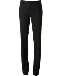 Женские черные классические брюки от Saint Laurent