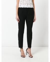 Женские черные классические брюки от Lanvin