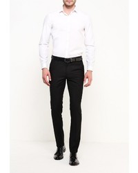 Мужские черные классические брюки от Topman