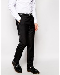 Мужские черные классические брюки