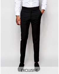 Мужские черные классические брюки