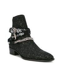 Мужские черные ковбойские сапоги от Amiri