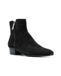 Мужские черные ковбойские сапоги от Balmain