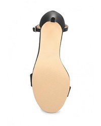 Черные кожаные босоножки на каблуке от Call it SPRING