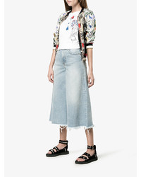 Женские черные кожаные босоножки от Nicholas Kirkwood