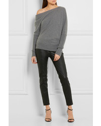 Женские черные кожаные босоножки от Tom Ford