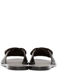 Женские черные кожаные босоножки от Rag & Bone