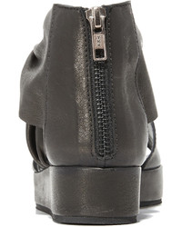 Женские черные кожаные босоножки от Ld Tuttle