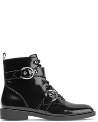 Черные кожаные ботильоны на шнуровке от Marc Jacobs