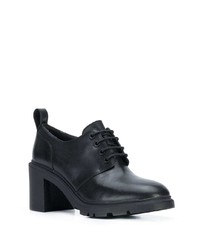 Черные кожаные ботильоны на шнуровке от Camper