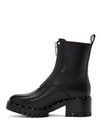 Черные кожаные ботильоны с шипами от 3.1 Phillip Lim