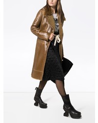 Черные кожаные ботильоны от Loewe