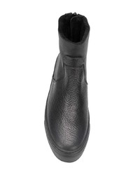Черные кожаные ботильоны от AGL