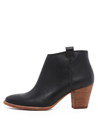 Черные кожаные ботильоны от Madewell