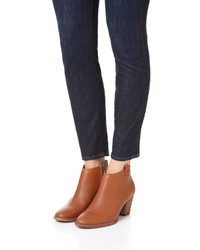 Черные кожаные ботильоны от Madewell