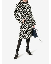 Черные кожаные ботильоны от Fendi