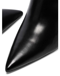 Черные кожаные ботильоны от Cult Gaia