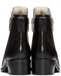 Черные кожаные ботильоны от 3.1 Phillip Lim