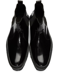 Черные кожаные ботильоны от Pierre Hardy