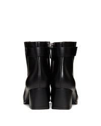 Черные кожаные ботильоны от Nicholas Kirkwood