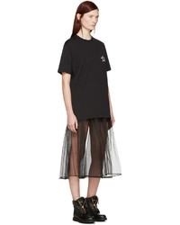 Черные кожаные ботильоны от Balmain