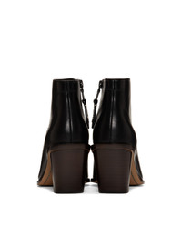 Черные кожаные ботильоны от Rag and Bone