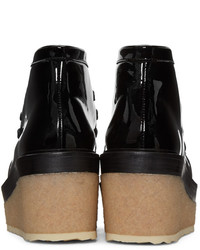 Черные кожаные ботильоны от Pierre Hardy