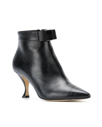 Черные кожаные ботильоны от Thom Browne